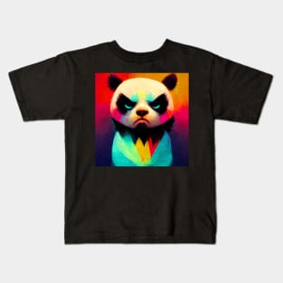 Angry panda Kids T-Shirt